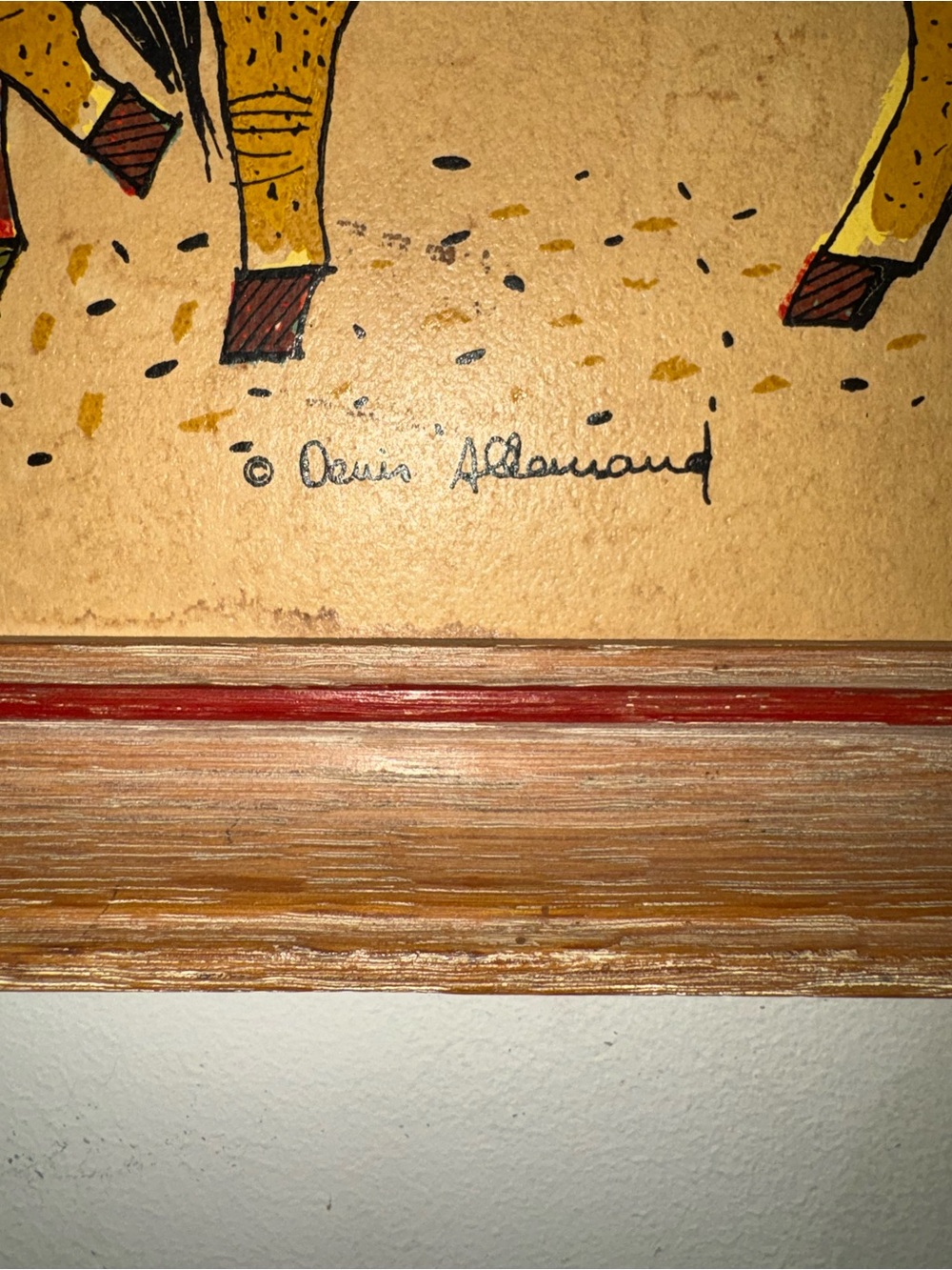 Dude Ranch Kids lithograph - Picture 4 of 7